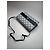 Vintage Givenchy 4G Monogramm Leder Tasche Weiß Marine Schwarz - Ansicht 3