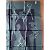 Dior Seidentuch New Look Muster 90x90 cm Schwarz Weiß Marineblau Dunkelgrün - Ansicht 5