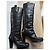 Autre Marque Wunderschöne schwarze Lederstiefel mit hohen Absätzen von Tod's - Ansicht 3