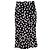 Gonna midi a pois Altuzarra in viscosa nera Nero
