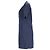 Abito camicia midi con cintura Prada in cotone blu navy - vista 2