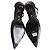 Stuart Weitzman Stuart 85 Riemchenpumps aus schwarzem Kalbsleder - Ansicht 5