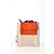 Borsa tote piccola Marni Museo in pelle arancione - vista 9