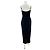Autre Marque LESET Kleid T.International M Viskose Schwarz - Ansicht 2