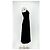Autre Marque LESET Kleid T.International M Viskose Schwarz - Ansicht 3