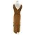 Autre Marque Vestido MUNTHE T.FR 34 de ante Camello - vista 2