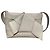 Acne Studios Musubi Knot-Embellished Shoulder Bag In White Leather