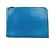 Hermès Borsa clutch in pelle blu Hermes