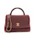 Borsa 2WAY Chanel Boa Coco Handle Rosso Bordò  - vista 1