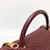 Borsa 2WAY Chanel Boa Coco Handle Rosso Bordò  - vista 13