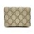 Cartera Gucci GG Supreme Bosco Roja Beige - vista 2