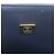 Timeless Borsa a Spalla Chanel Matelassé Double Flap 2.55 Blu navy - vista 12