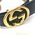 Gucci Vintage GG Logo Schnallenaccessoire Gürtel Schwarz - Ansicht 5