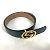 Gucci Vintage GG Logo Schnallenaccessoire Gürtel Schwarz - Ansicht 6
