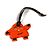 Hermès Kelly Doll Bag Charm Schlüsselanhänger Orange