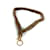 Chanel Fur CC Coco Mark Neck Strap Brown Golden  - view 1