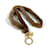 Chanel Fur CC Coco Mark Neck Strap Brown Golden  - view 2