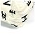 Timeless Chanel Vintage CC Coco Mark Logo Schultertasche Schwarz Weiß - Ansicht 7