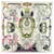 Hermès White Stately Wheels Silk Scarf Cloth  ref.2106329