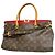 Borsa Tote Pallas MM Monogramma Louis Vuitton Marrone Fuschia