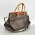 Borsa Tote Pallas MM Monogramma Louis Vuitton Marrone Fuschia - vista 2