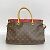 Borsa Tote Pallas MM Monogramma Louis Vuitton Marrone Fuschia - vista 9