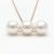 Collana pendente in perla in oro rosa 18K Tasaki Balance Neo - vista 2