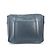 Hermès Bicolor Steve Caporal 27 Klappentasche Schwarz Blau - Ansicht 5