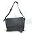 Hermès Borsa Messenger Hermes Taurillon Clemence Nero
