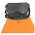 Hermès Borsa Messenger Hermes Taurillon Clemence Nero - vista 3