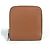 Hermès Billetera bi-fold de cuero Evercalf marrón Hermes Castaño