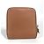 Hermès Billetera bi-fold de cuero Evercalf marrón Hermes Castaño - vista 3