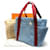 Hermès Borsa per mamma Hermes Panda Passpass Rosso Blu  - vista 16