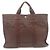 Hermès Borsa Tote MM Hermes Air Line Marrone - vista 3
