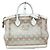 Borsa Tote Lockit Trasparente Monogramma Louis Vuitton Bianco - vista 3