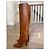 Dolce & Gabbana Botas Caroline Dolce&Gabbana 11cm Talla 39/Reino Unido 6 Coñac - vista 4