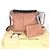 Borsa a tracolla Louis Vuitton Mahina Selene PM Marrone Rosa - vista 10