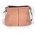 Borsa a tracolla Louis Vuitton Mahina Selene PM Marrone Rosa - vista 2