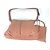 Borsa a tracolla Louis Vuitton Mahina Selene PM Marrone Rosa - vista 7