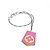 Llavero Cloche Giant Monogram de Louis Vuitton Blanco Púrpura Amarillo