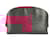 Louis Vuitton Epi Pochette Cosmetic Makeup Pouch Pink Fuschia Leather  ref.2107286
