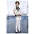Ikonisches Fransen-Tweed-Kleid der Chanel Arctic Ice Kollektion 38 FR Roh - Ansicht 6