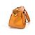 Borsa a mano Louis Vuitton Epi Danura MM Arancione - vista 3