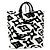 Borsa a spalla Monogram tufted M45567 di Louis Vuitton Nero Bianco