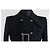 Manteau en laine Swarovski Dolce & Gabbana 2001, défilé automne-hiver 2001 Noir - vue 12