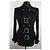 Manteau en laine Swarovski Dolce & Gabbana 2001, défilé automne-hiver 2001 Noir - vue 7