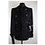 Manteau en laine Swarovski Dolce & Gabbana 2001, défilé automne-hiver 2001 Noir - vue 8