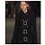 Manteau en laine Swarovski Dolce & Gabbana 2001, défilé automne-hiver 2001 Noir - vue 9