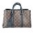 Borsa Tote Louis Vuitton Monogram Soufflot NV MM Marrone Monogramma