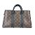 Borsa Tote Louis Vuitton Monogram Soufflot NV MM Marrone Monogramma - vista 2